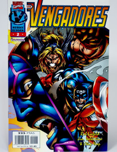 Cómic Heroes Reborn Los Vengadores Marvel grapa kiosco