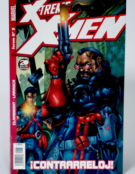 **Cómic X-Men Contrarreloj Marvel grapa vintage colección**