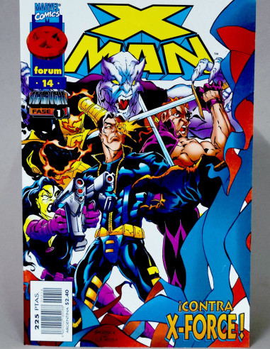 Cómic **X-Man 14** grapa Marvel **cómic coleccionista Madrid**