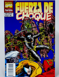 CÓMIC FUERZA DE CHOQUE 8 VOL.1 FORUM MARVEL GRAPA VOLUMEN DE KIOSCO