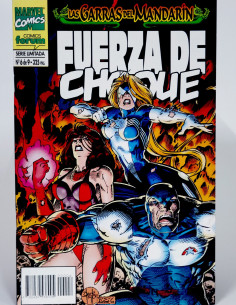 Cómic Fuerza de Choque Marvel grapa antiguo colección España