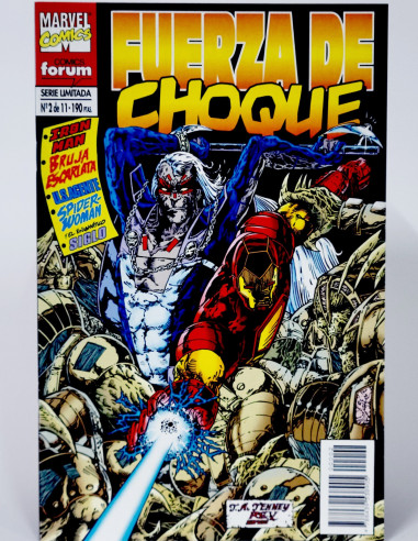 Cómic Fuerza de Choque Vol.1 Marvel grapa coleccionismo España