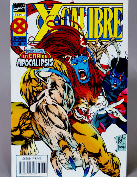 CÓMIC NUEVOS X-CALIBRE 4 LA ERA DE APOCALIPSIS VOL.2 FORUM MARVEL GRAPA VOLUMEN DE KIOSCO