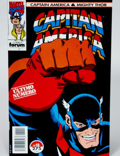 CÓMIC CAPITAN AMÉRICA THOR PODEROSO 13 FORUM MARVEL GRAPA DE KIOSCO