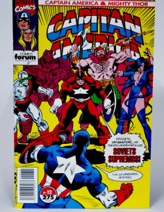 Cómic Capitán América Thor vol.2 Marvel grapa coleccionista Madrid