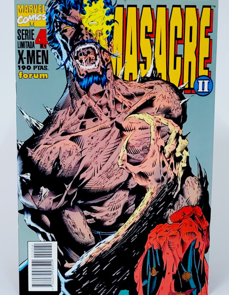 **Cómic Masacre II Marvel grapa de kiosco vintage Madrid**