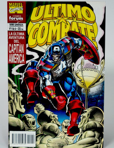 **Cómic Capitán América combate Marvel grapa vintage Barcelona**