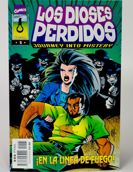 Cómic Marvel Los dioses perdidos, grapa coleccionista vintage Madrid