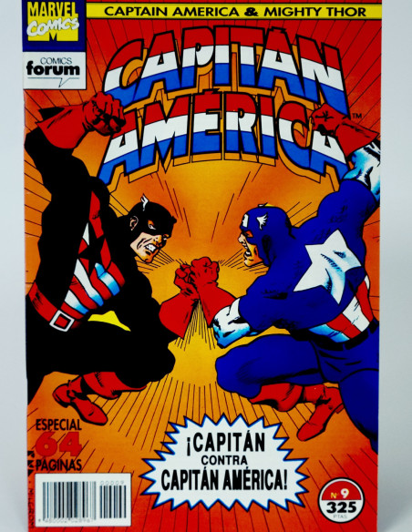 **Cómic Capitán América Thor Marvel grapa antiguo coleccionista**