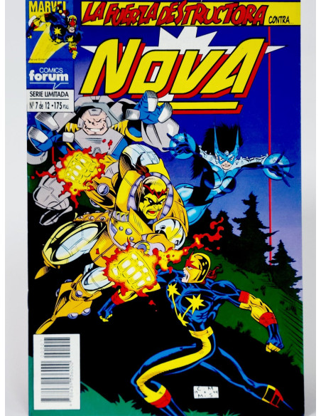 **Cómic antiguo Nova 7 Marvel, tebeo coleccionista vintage**