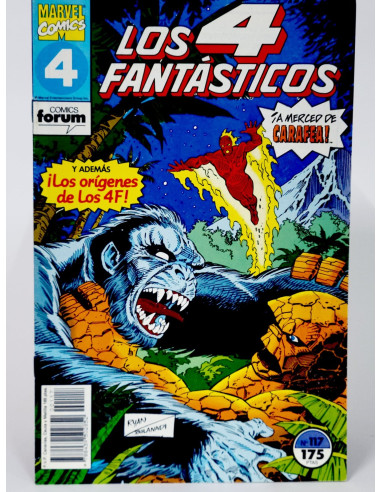 Cómic **antiguo Marvel** Los 4 Fantásticos 117 coleccionista
