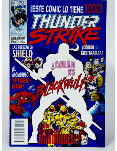 **Cómic antiguo Thunderstrike Marvel coleccionismo tebeos vintage**