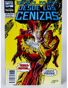 CÓMIC IRON MAN 4 DESDE LAS CENIZAS FORUM MARVEL DE KIOSCO