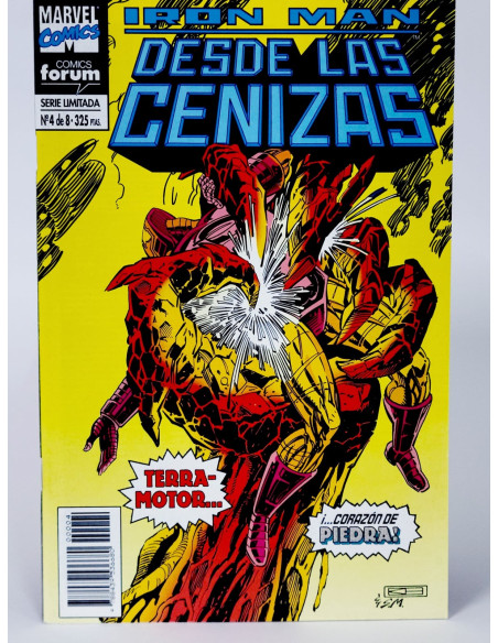CÓMIC IRON MAN 4 DESDE LAS CENIZAS FORUM MARVEL DE KIOSCO