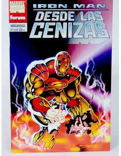 **Cómic antiguo Iron Man 1 Desde las cenizas Marvel coleccionista**
