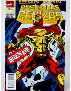 CÓMIC IRON MAN 8 DESDE LAS CENIZAS FORUM MARVEL DE KIOSCO