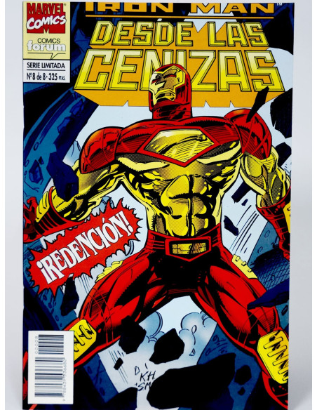 CÓMIC IRON MAN 8 DESDE LAS CENIZAS FORUM MARVEL DE KIOSCO