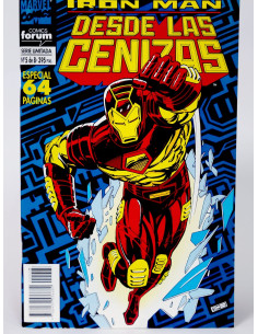 **Cómic Iron Man 5 Desde las Cenizas Marvel Colección Vintage**