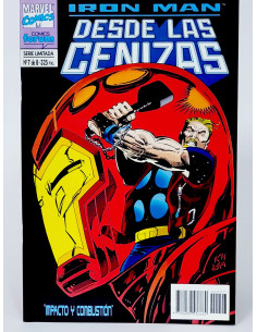 CÓMIC IRON MAN DESDE LAS CENIZAS 7 IMPACTO Y COMBUSTIÓN FORUM MARVE...
