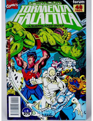 **Cómic antiguo Marvel colección TORMENTA GALÁCTICA kiosco exclusivo**