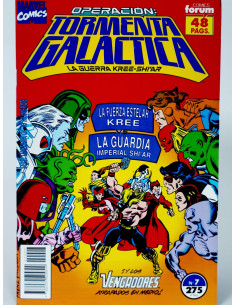 CÓMIC OPERACION TORMENTA GALACTICA 7 FORUM MARVEL DE KIOSCO | Cómic...