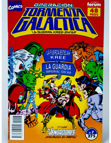 CÓMIC OPERACION TORMENTA GALACTICA 7 FORUM MARVEL DE KIOSCO | Cómic...