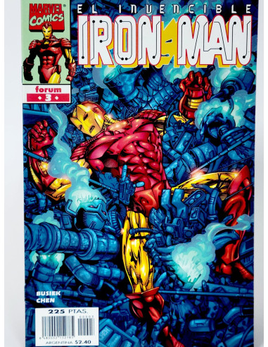 Cómic Iron Man 3 Vol.4 Marvel | **Tebeo antiguo** coleccionista