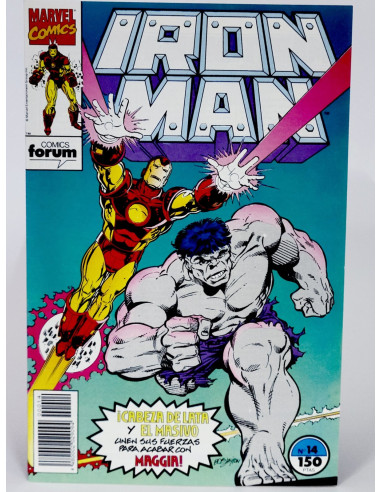 **Cómic antiguo Iron Man Marvel volumen colección tebeos**