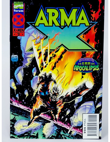 **Cómic Arma X Vol.2 Marvel antiguo coleccionista kiosco**