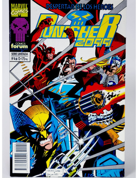 Cómic coleccionista Punisher 2099 Marvel, héroes clásico vintage
