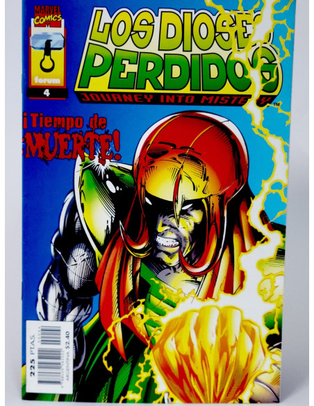 CÓMIC LOS DIOSES PERDIDOS 4 FORUM MARVEL DE KIOSCO