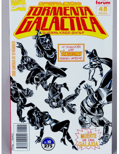 CÓMIC OPERACIÓN: TORMENTA GALÁCTICA 10 FORUM MARVEL DE KIOSCO
