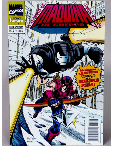 **Cómic antiguo Máquina de Guerra Vol.2 Marvel coleccionista**