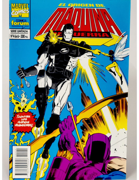 Cómic Máquina de Guerra Vs Nuevos Vengadores Marvel colección vintage