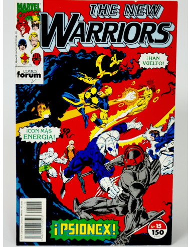 **Cómic antiguo Marvel: The New Warriors Vol.1 Psionex coleccionista**