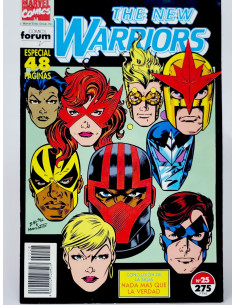 **Cómic antiguo THE NEW WARRIORS Marvel Vol.1 de colección**