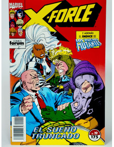 Cómic X-Force 19 Marvel, **tebeos colección antiguos**