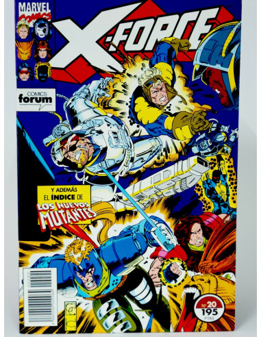 Cómic **X-Force Vol.1** Marvel, **tebeo coleccionista antiguo**