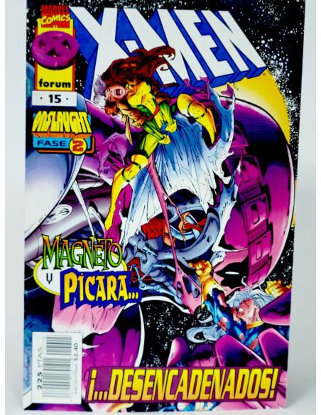 CÓMIC X-MEN 15 MAGNETO Y PÍCARA... ¡DESENCADENADOS! VOL.2 FORUM MARVEL VOLUMEN DE KIOSCO