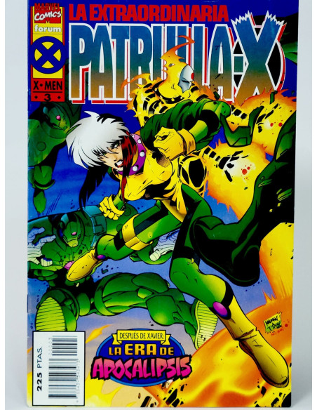 CÓMIC PATRULLA-X 3 DESPUÉS DE XAVIER: LA ERA DE APOCALIPSIS VOL.1 FORUM MARVEL VOLUMEN DE KIOSCO