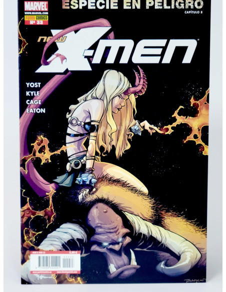 Cómic **New X-Men** Panini, colección **Marvel clásico**