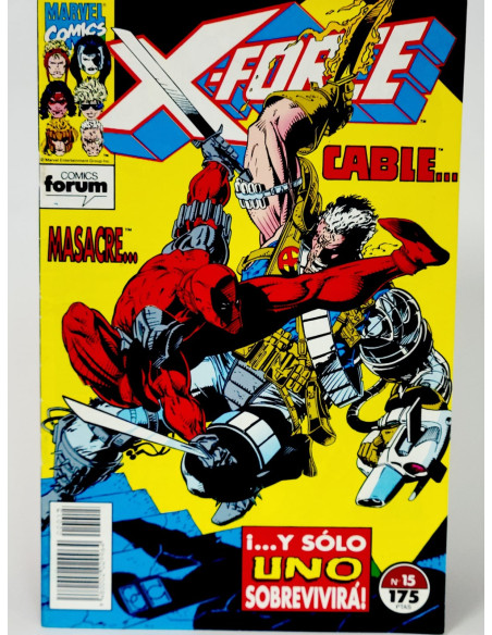 **Cómic X-FORCE 15 Marvel Vintage Colección Tebeos Raros**