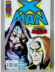 **Cómic X-MAN 3 Era Apocalipsis Vol.1 Marvel antiguo coleccionista**