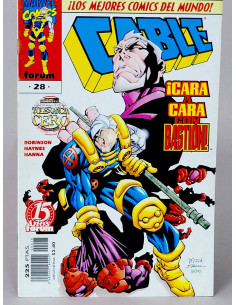 **Cómic antiguo de colección Marvel Cable vs Bastion Vol.2**