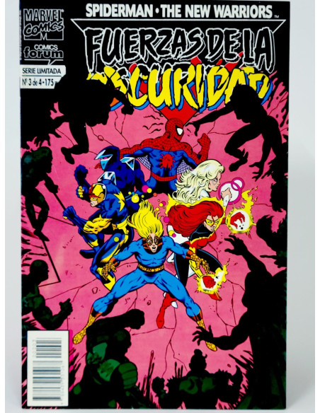 **Cómic Spiderman 3 Fuerzas de la Oscuridad Marvel**