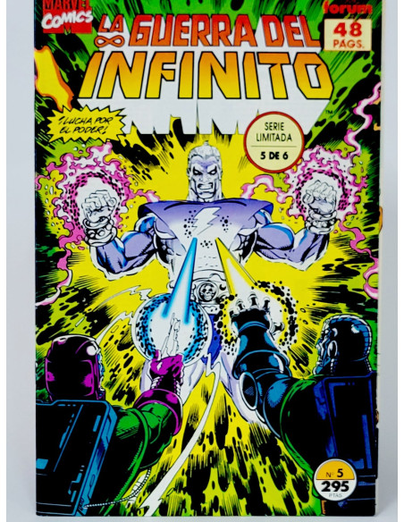 **Cómic antiguo Marvel La Guerra del Infinito colección kiosco**