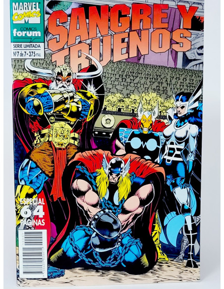 CÓMIC SANGRE Y TRUENOS 7 (ESPECIAL EXTRA) FORUM MARVEL DE KIOSCO | ...