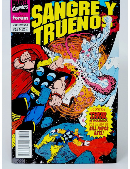 CÓMIC SANGRE Y TRUENOS 2 FORUM MARVEL DE KIOSCO | Cómic de colecció...