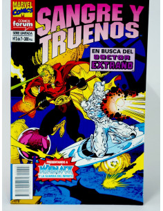 Cómic antiguo Sangre y Truenos Marvel coleccionista