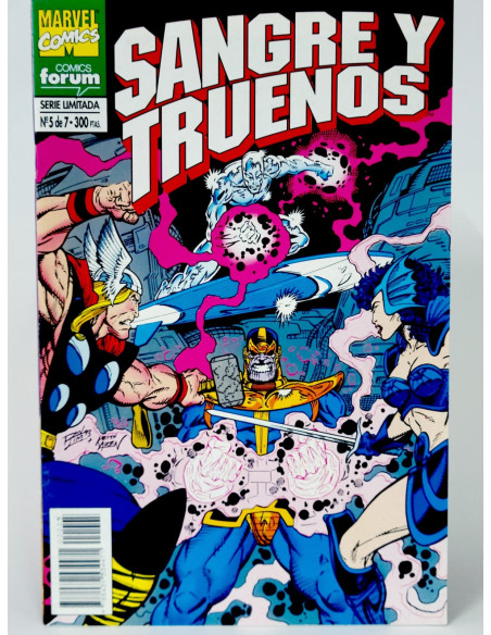 Cómic Marvel Sangre y Truenos de colección antiguo